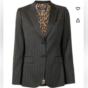 Dolce & Gabbana pinstripe blazer